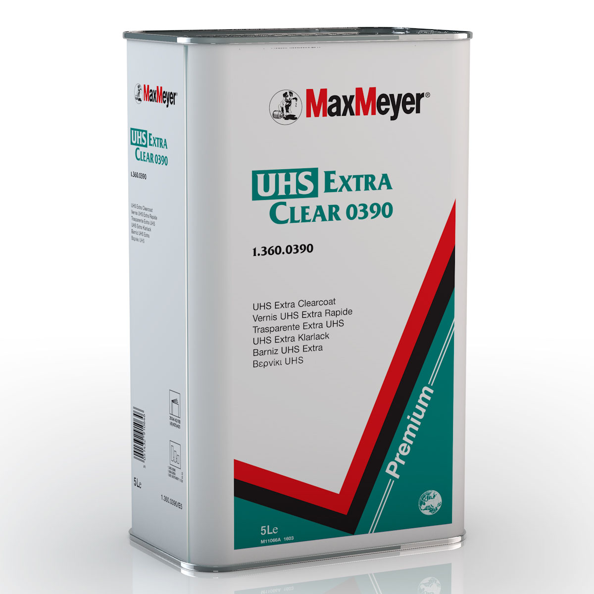Maxmeyer Max Meyer 0390 UHS Extra Clearcoat Βερνίκι 5L - Χρώματα Παπαδημητρίου