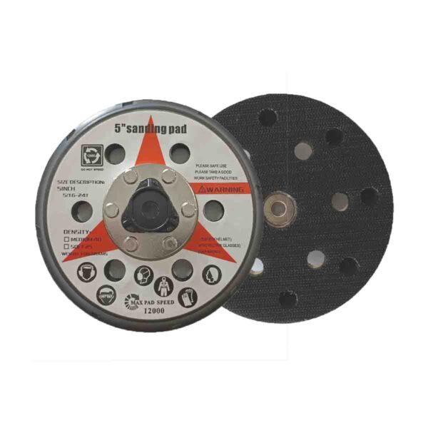 Maestro Πλάκα Τριβής Χαμηλής Σύνδεσης, 125mm Hookit - M8, FP-23125 (508132) maestro-plaka-trivis-FP-23125-508132